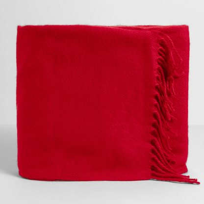 Oversized Schal - klassisch Rot