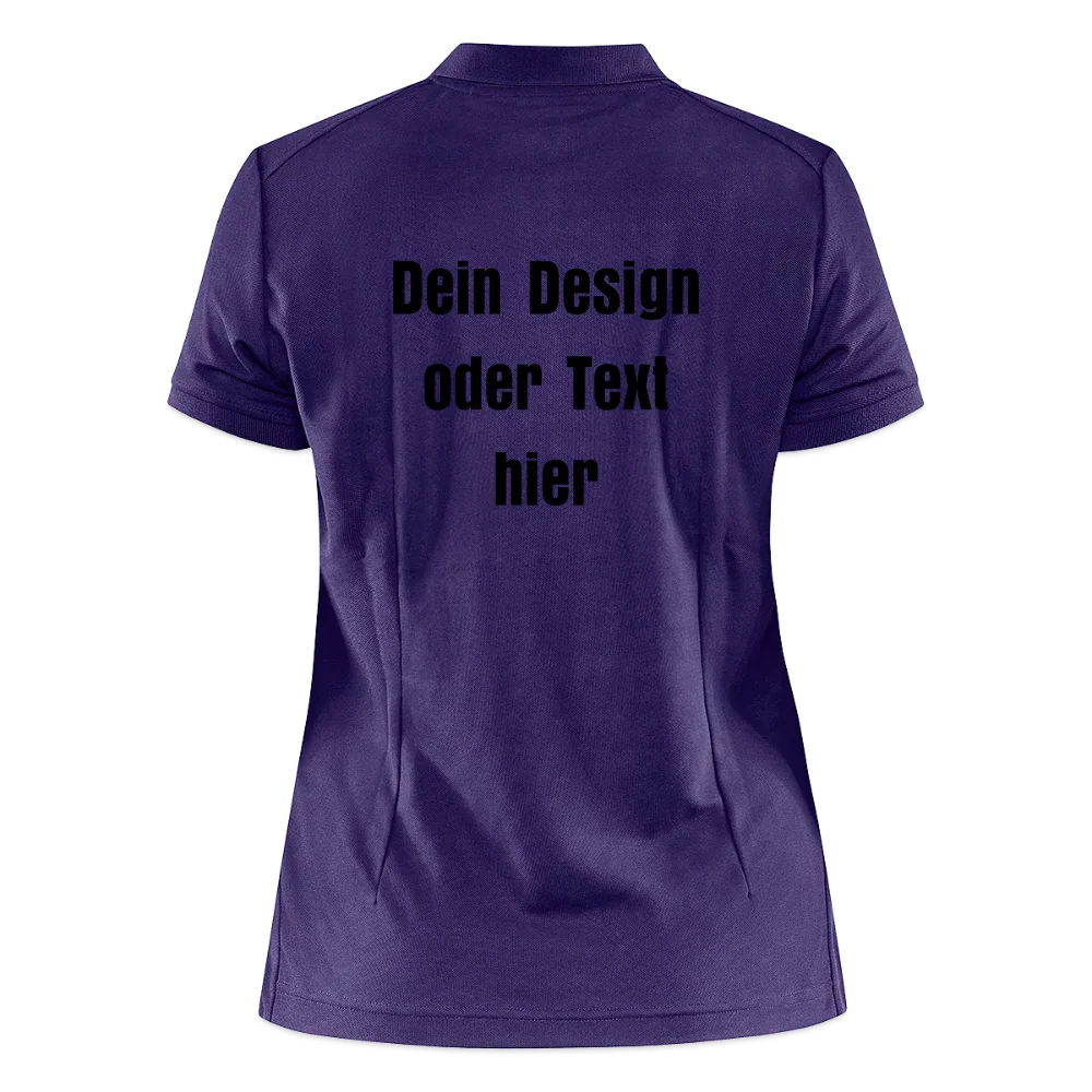 CRAFT Core Unify Frauen Polo Shirt - personalisierbar - Lila