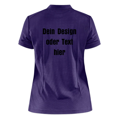 CRAFT Core Unify Frauen Polo Shirt - personalisierbar - Lila