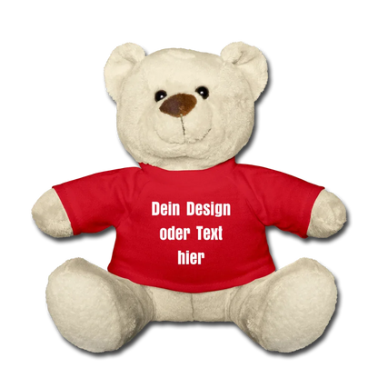 Teddy - personalisierbar - Rot