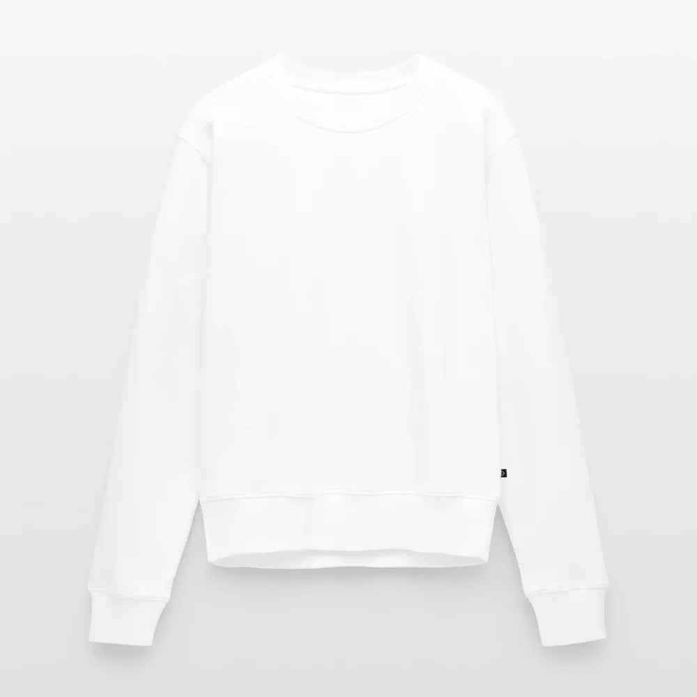 Frauen Premium Pullover - personalisierbar - Weiß