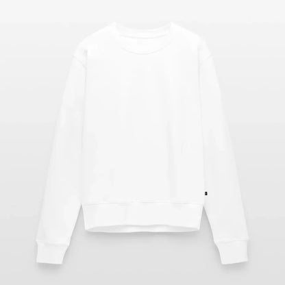 Frauen Premium Pullover - personalisierbar - Weiß