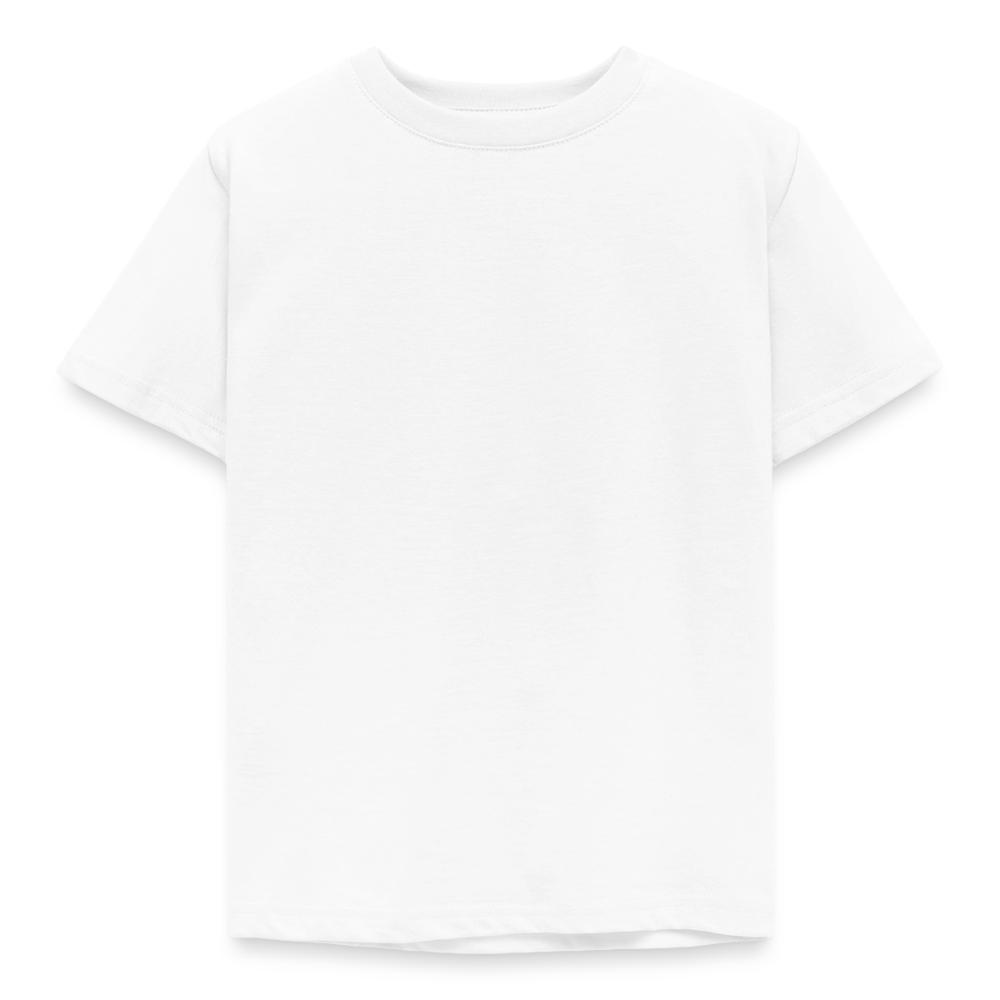 Kinder T-Shirt - personalisierbare Vorder- und Rückseite - Weiß