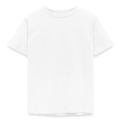 Kinder T-Shirt - personalisierbare Vorder- und Rückseite - Weiß