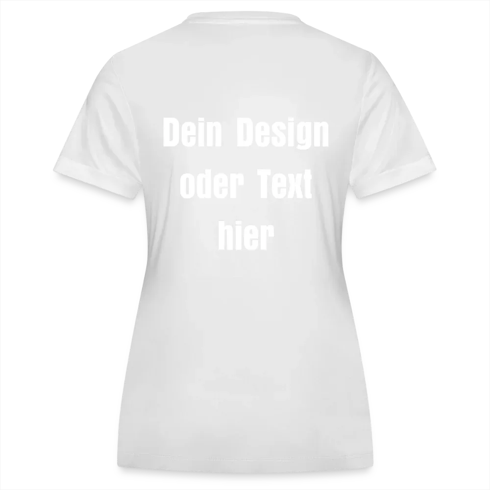 JAKO Frauen Trikot Team - personalisierbare Vorder- und Rückseite - Weiß