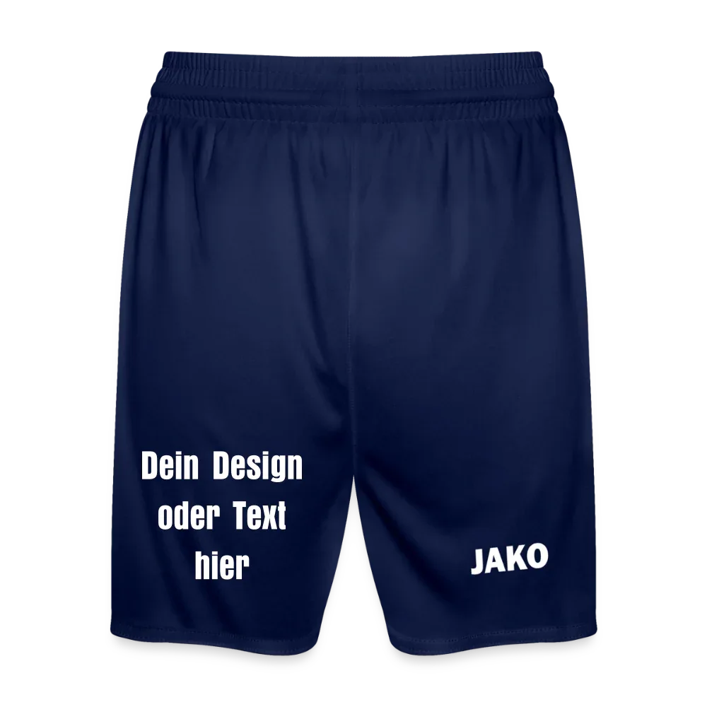 JAKO Kinder Sporthose Manchester 2.0 - personalisierbar - Marine