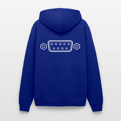 DB-9 RS-232 Retro Hoodie für Herren - Royalblau