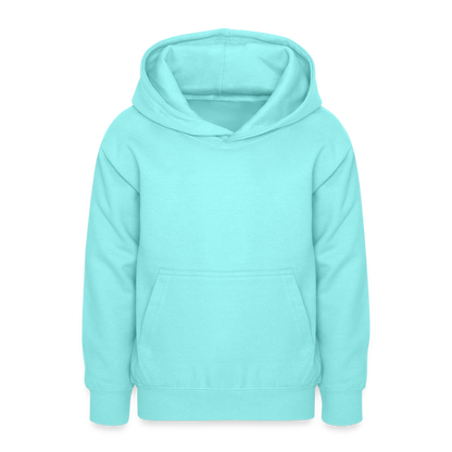 Teenager Hoodie - personalisierbare Vorder- und Rückseite - Pfefferminze