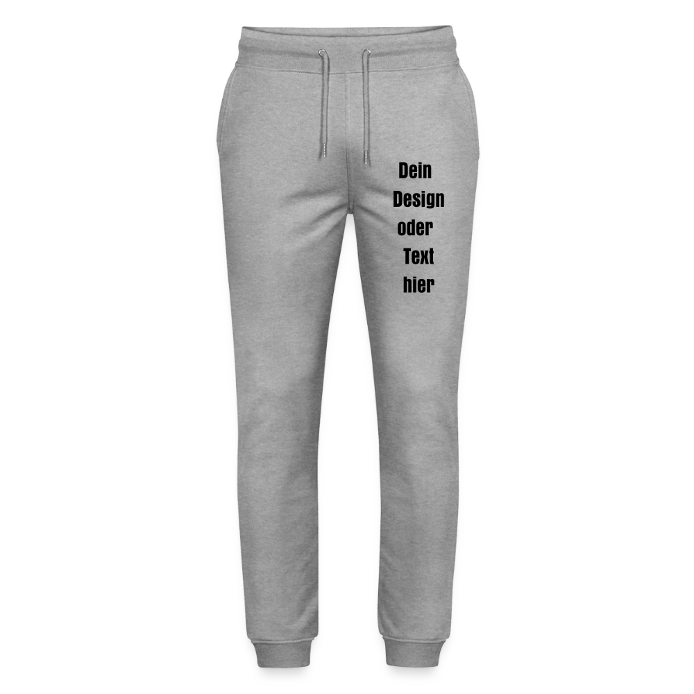 Stanley/Stella Unisex Bio Jogginghose Mover  - personalisierbar - Grau meliert