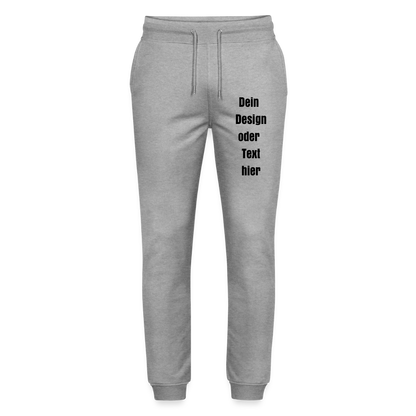 Stanley/Stella Unisex Bio Jogginghose Mover  - personalisierbar - Grau meliert