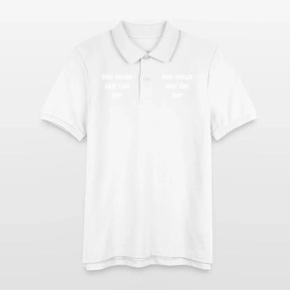 Stanley/Stella Teenager Bio-Poloshirt MINI SPRINTER - personalisierbar - Weiß