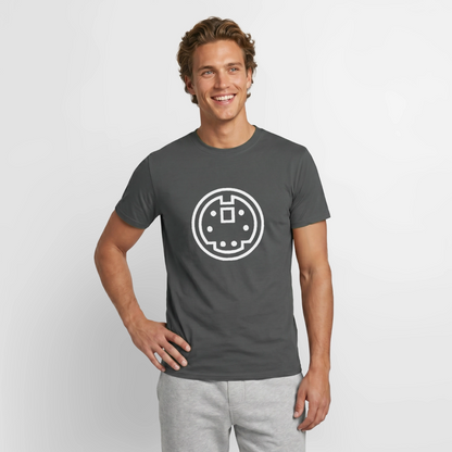 "PS/2" Motiv-T-Shirt für Männer, Farbe Anthrazit