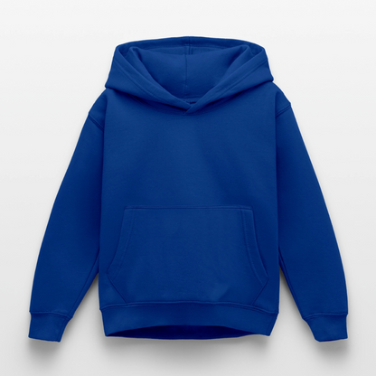 Kinder Hoodie - personalisierbare Vorder- und Rückseite - Royalblau
