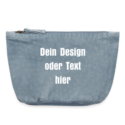 VINTAGE Täschchen - personalisierbar - vintage light blue