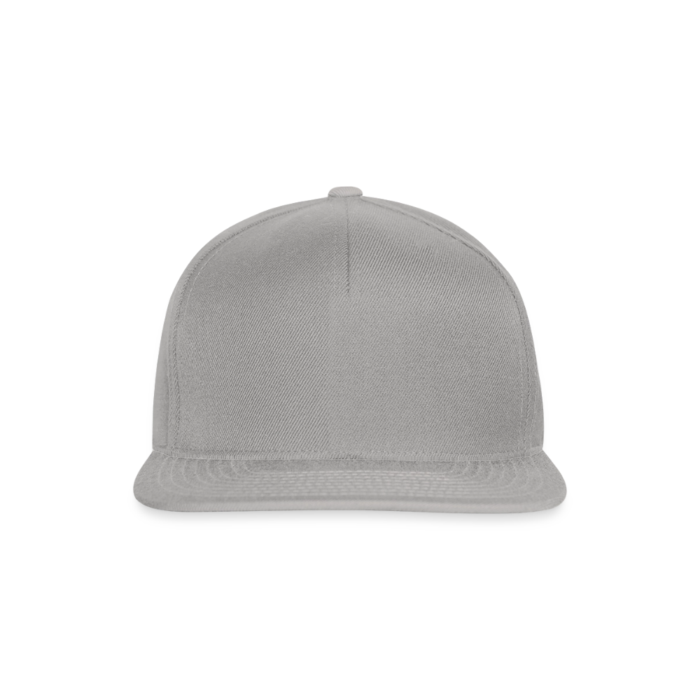 Snapback Cap - personalisierbar - Graphit/Graphit