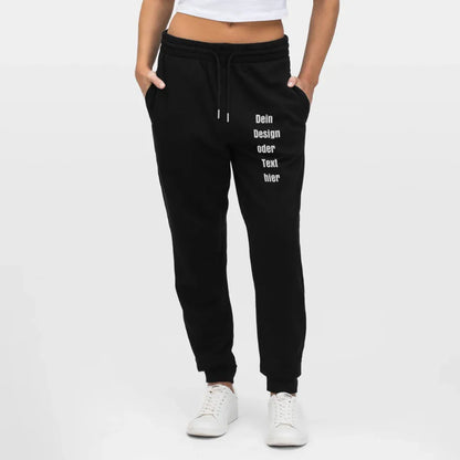 Stanley/Stella Unisex Bio Jogginghose Mover - personalisierbar - Schwarz