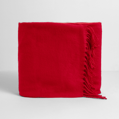 Oversized Schal - klassisch Rot
