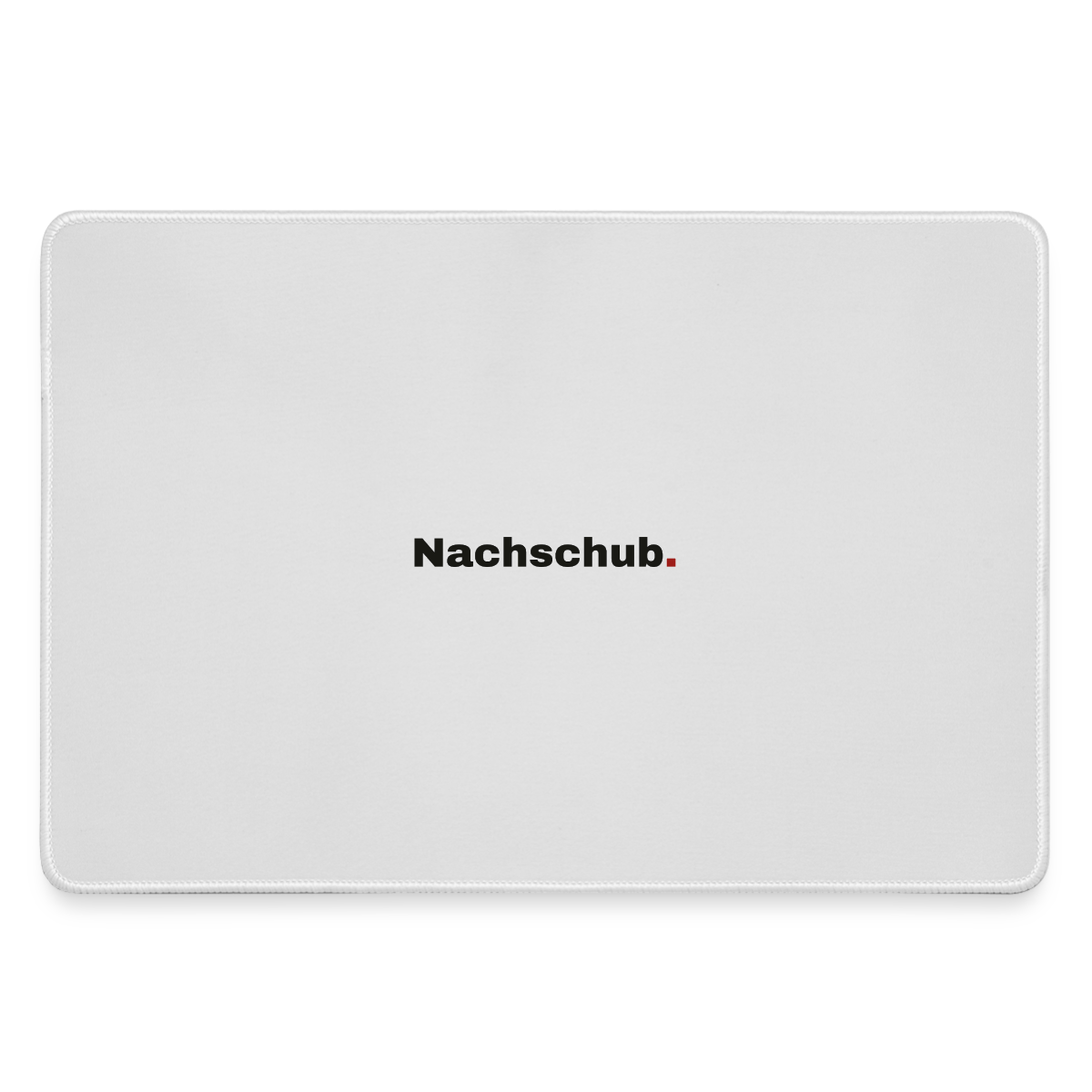 "Nachschub. Grotesk-Motiv" Motiv-Mousepad, Farbe Grau