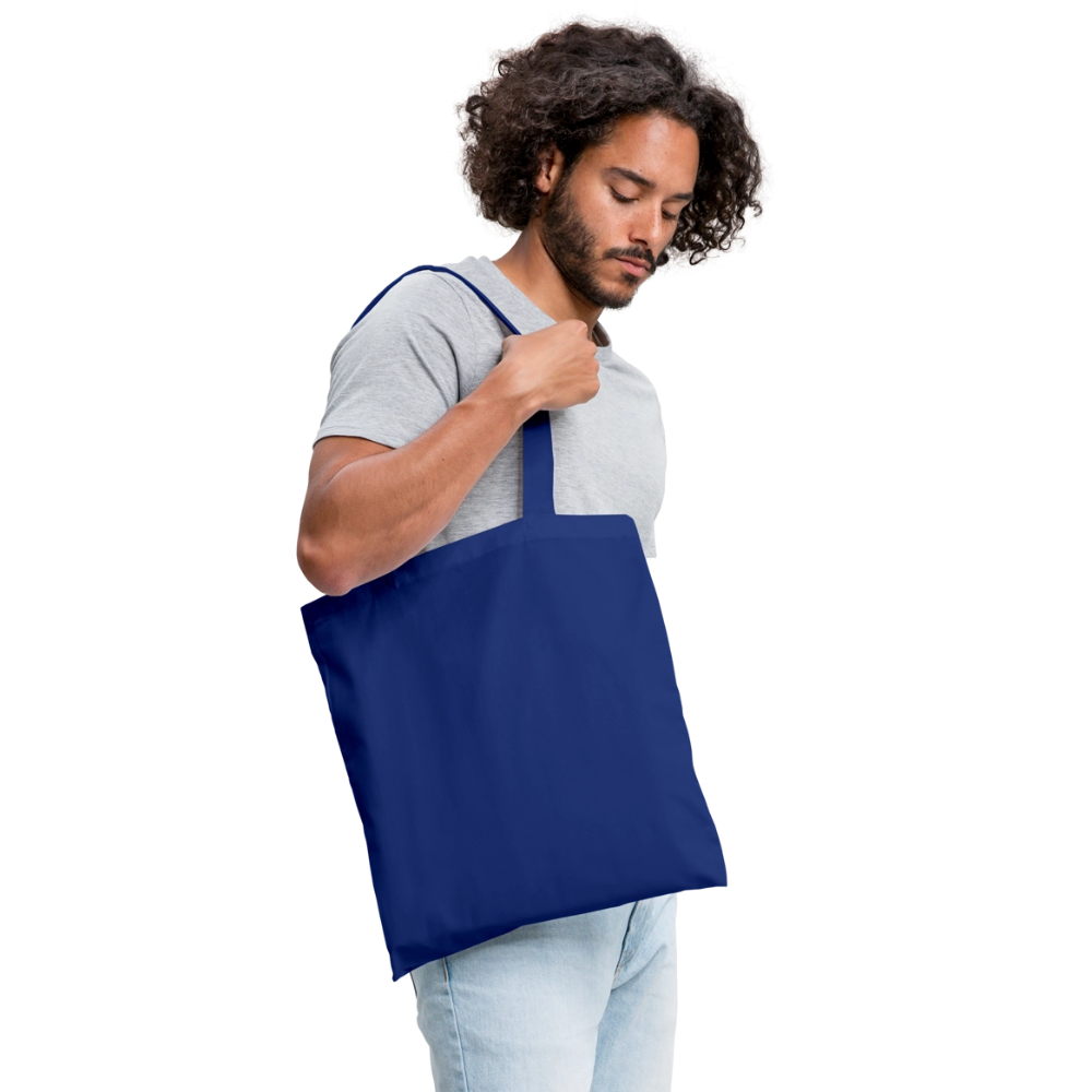 Stoffbeutel aus 100% Baumwolle - personalisierbar - Royalblau