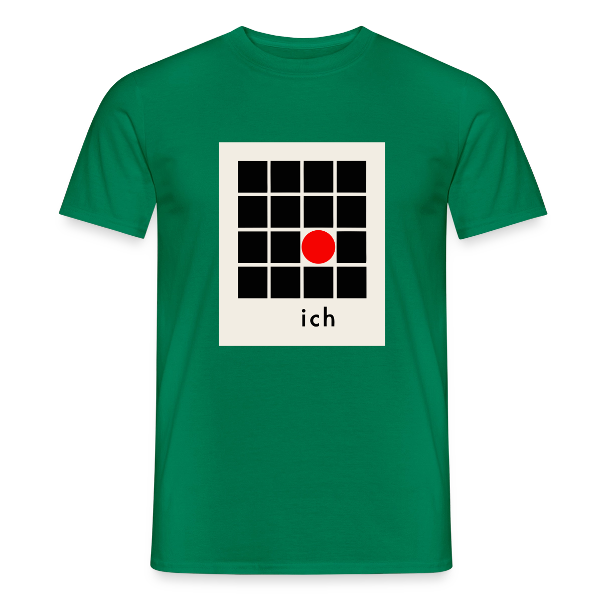 Ich bin die Ausnahme. Motiv-T-Shirt für Männer, Farbe Kelly Green