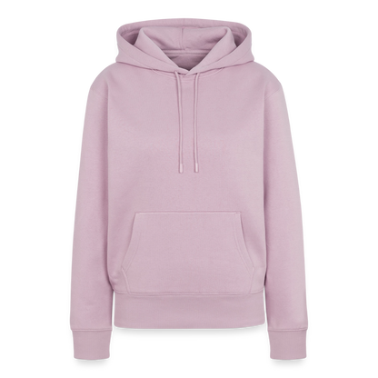 Frauen Premium Hoodie - personalisierbare Vorder- und Rückseite - Altrosa