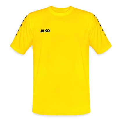 JAKO Männer Trikot Team - personalisierbare Vorder- und Rückseite - Gelb