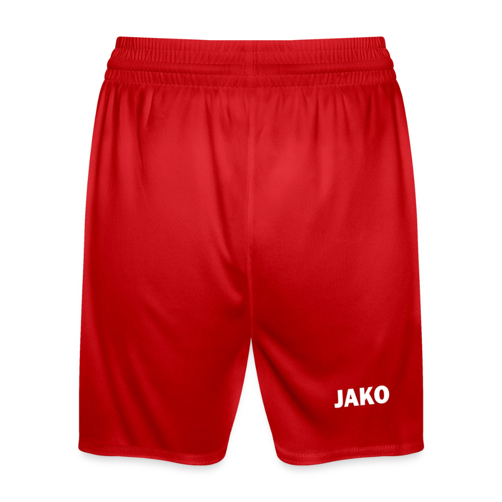 JAKO Kinder Sporthose Manchester 2.0 - personalisierbar - Rot