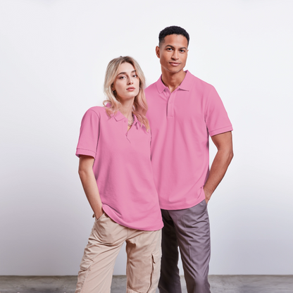Stanley/Stella Unisex Bio-Poloshirt PREPSTER - personalisierbar - Blasenrosa