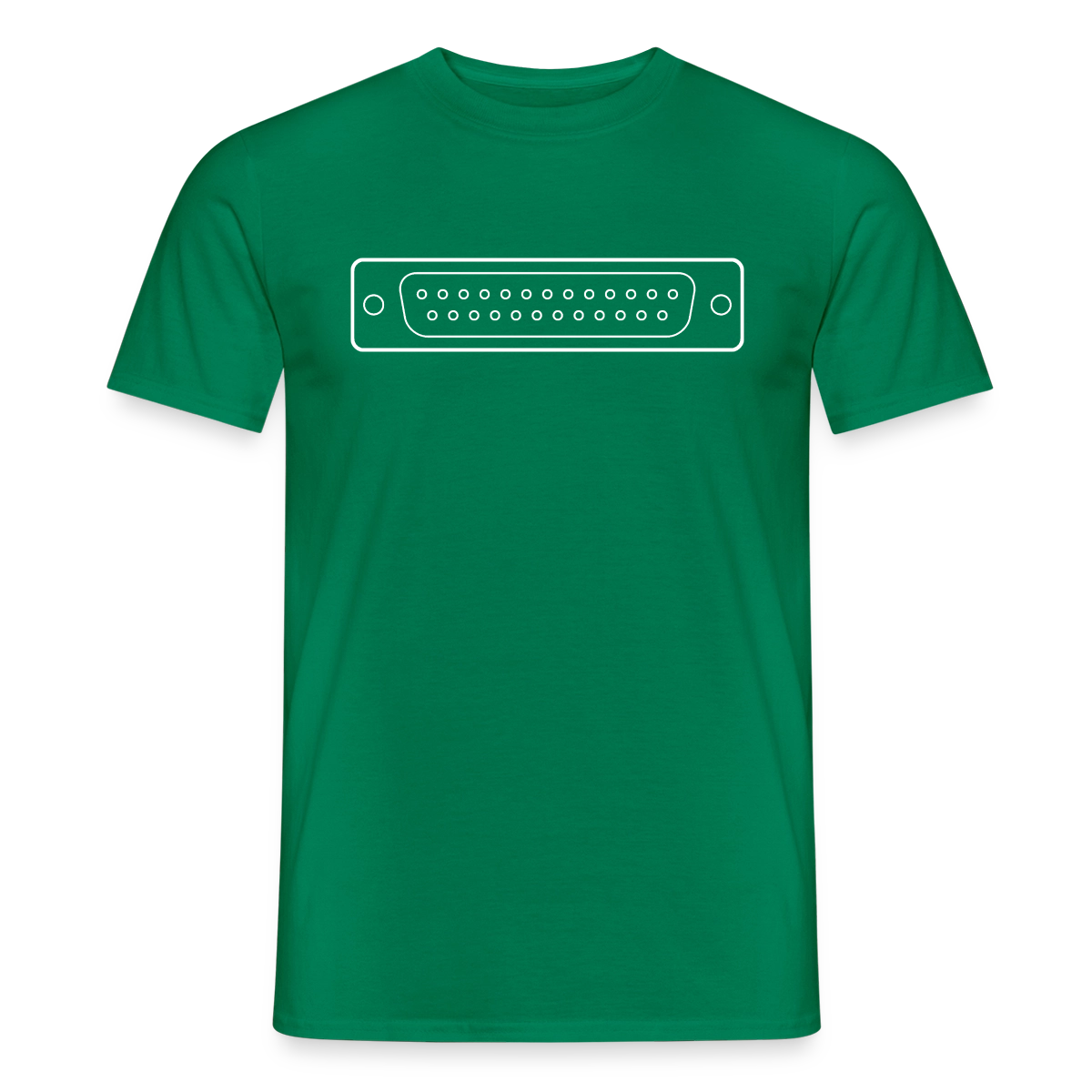 "LPT1" Motiv-T-Shirt für Männer, Farbe Kelly Green