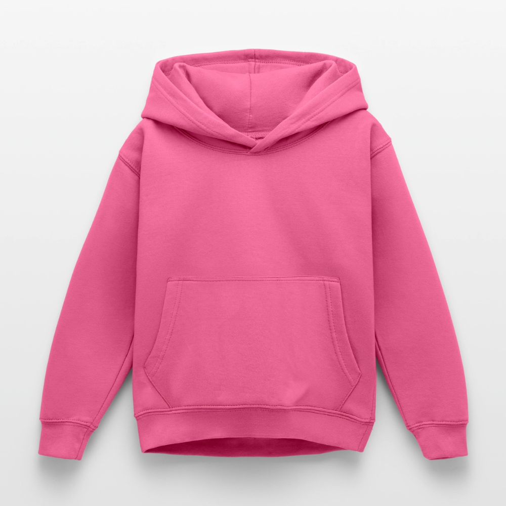 Kinder Hoodie - personalisierbare Vorder- und Rückseite - Pink