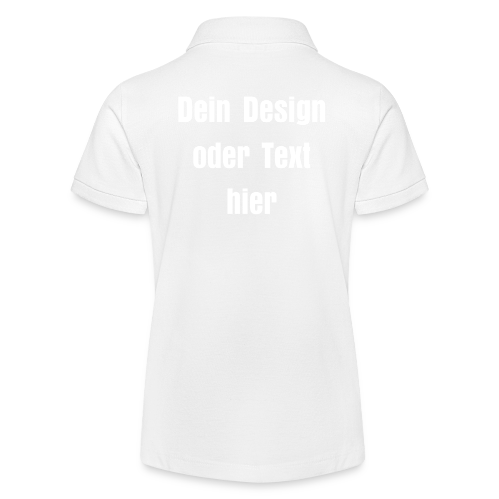Stanley/Stella Teenager Bio-Poloshirt MINI SPRINTER - personalisierbar - Weiß