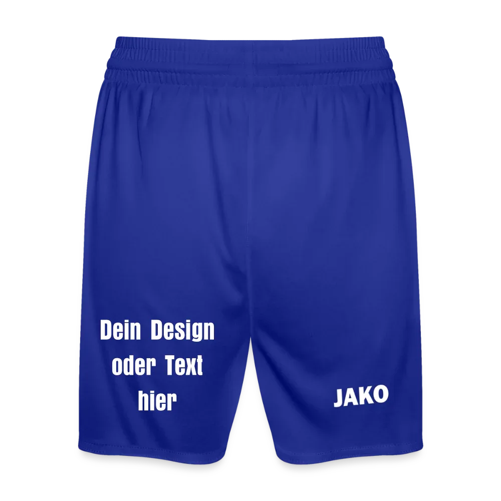 JAKO Kinder Sporthose Manchester 2.0 - personalisierbar - Royalblau