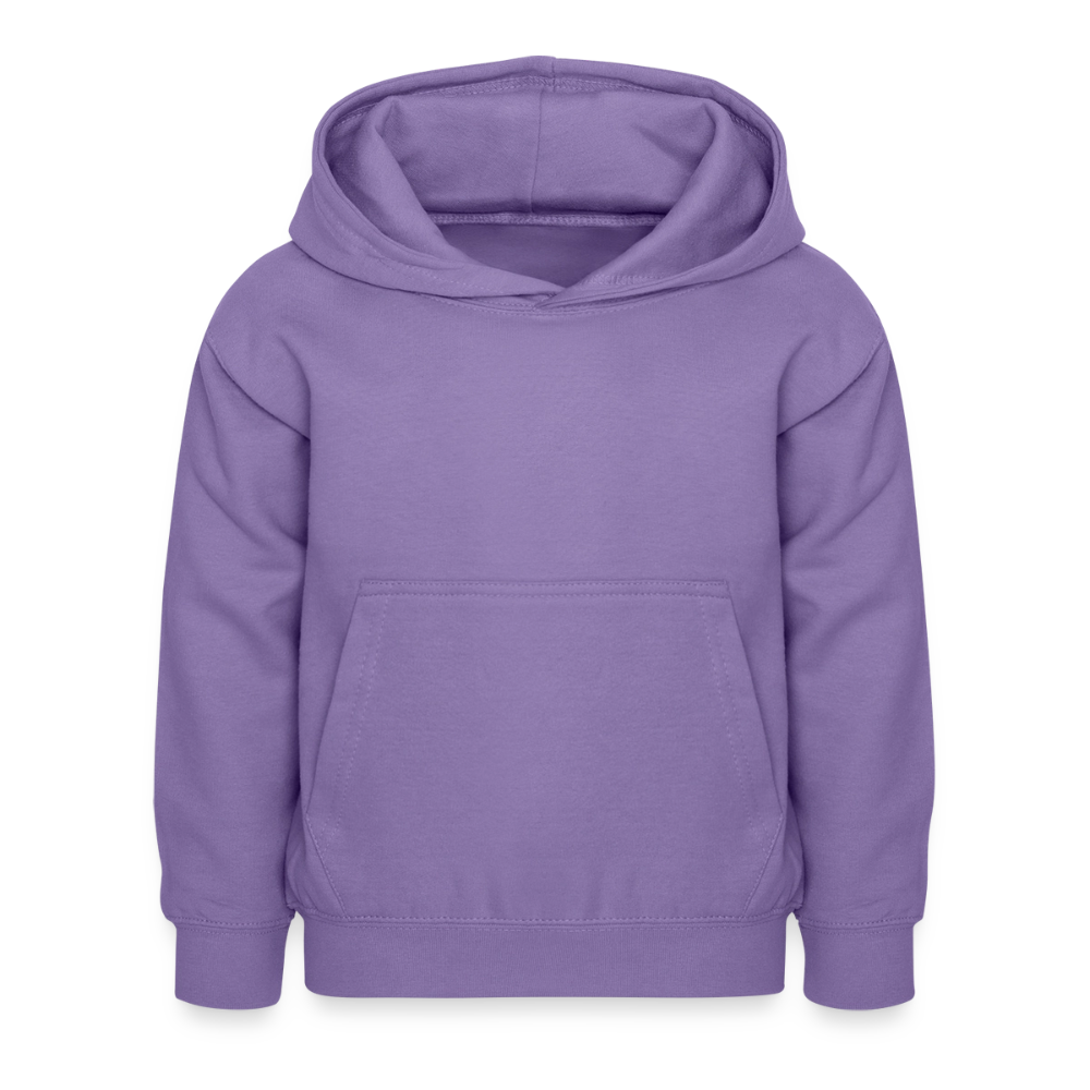 Kinder Hoodie - personalisierbare Vorder- und Rückseite - Lavendel