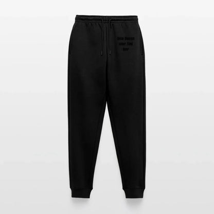 Frauen Premium Bio Jogginghose - personalisierbar - Schwarz