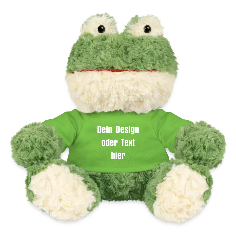 MiniFeet® Frosch Torge - personalisierbar - Hellgrün