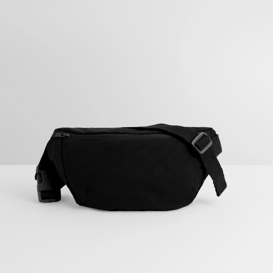 Stanley/Stella recycelte Gürteltasche - personalisierbar - Schwarz