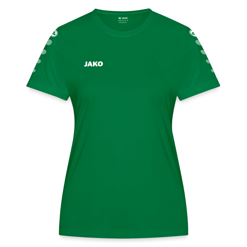 JAKO Frauen Trikot Team - personalisierbare Vorder- und Rückseite - Kelly Green