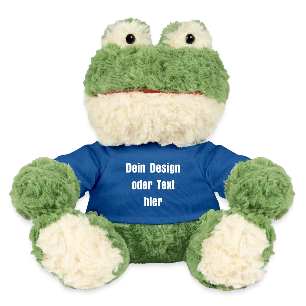 MiniFeet® Frosch Torge - personalisierbar - Königsblau