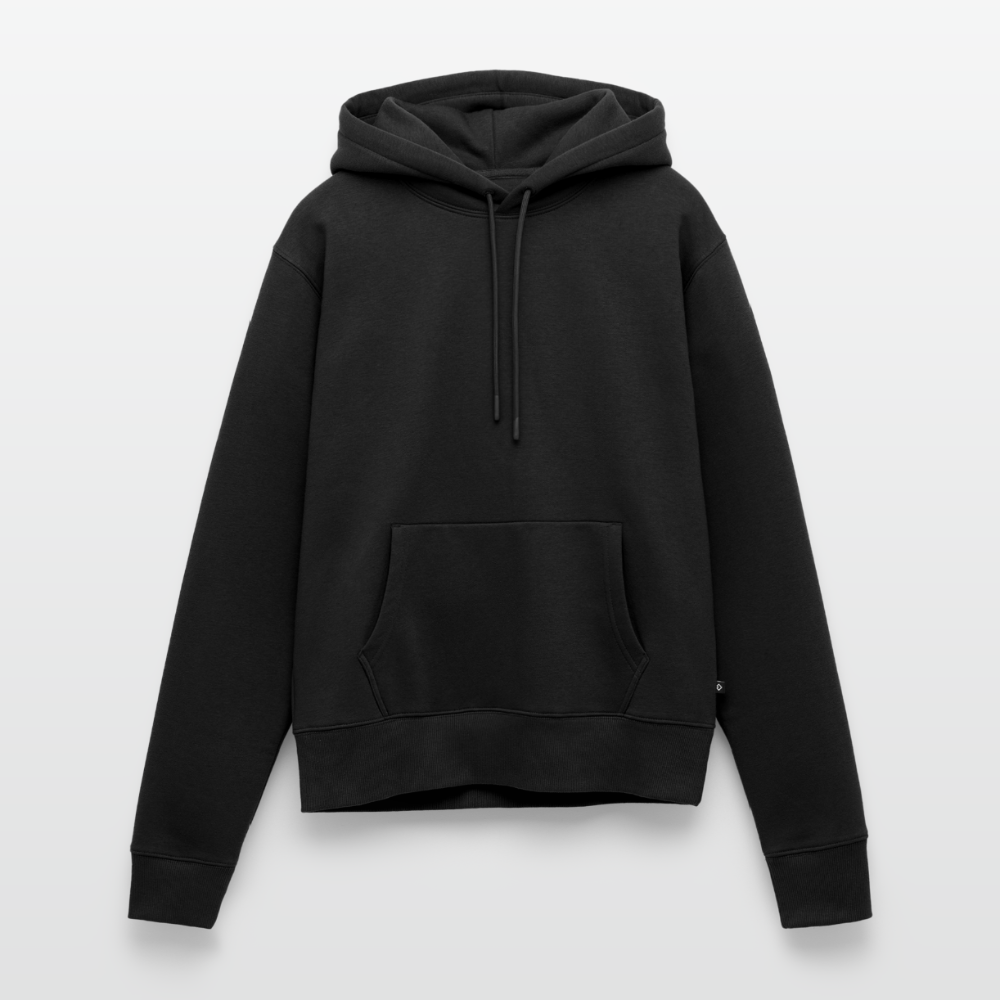 Frauen Premium Hoodie - personalisierbare Vorder- und Rückseite - Schwarz