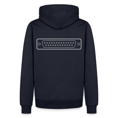 DB-25 LPT1 Retro Hoodie für Herren - Navy