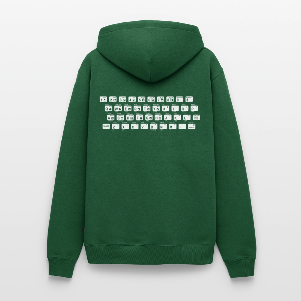 48K ZX Spectrum Retro Hoodie für Herren - Flaschengrün