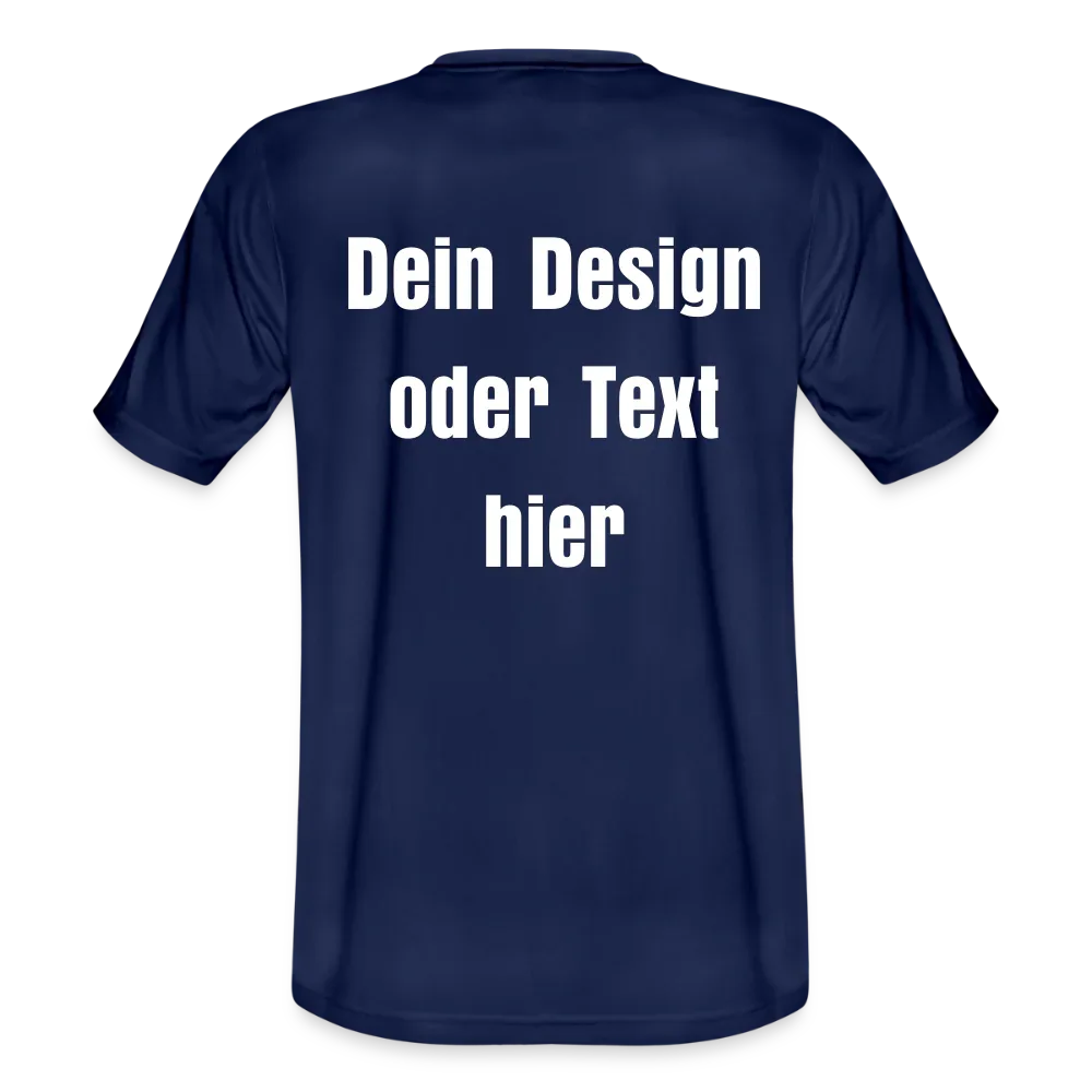 JAKO Männer Trikot Team - personalisierbare Vorder- und Rückseite - Marine