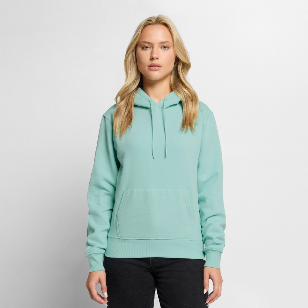 Frauen Premium Hoodie - personalisierbare Vorder- und Rückseite - Mint 