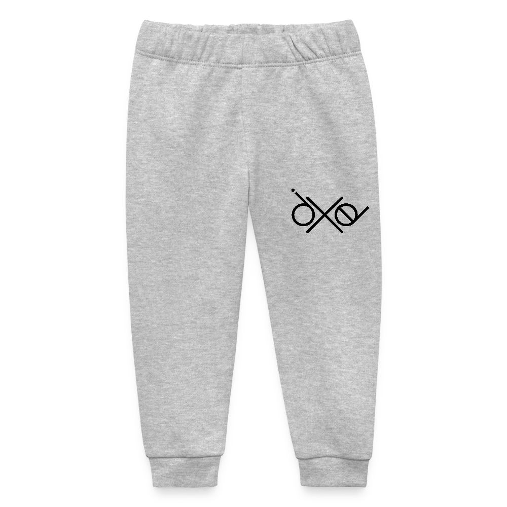 Stanley/Stella Baby Bio-Jogginghose Baby Tumbler  - personalisierbar - Grau meliert