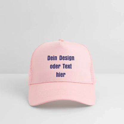 Trucker Cap - personalisierbar - Hellrosa
