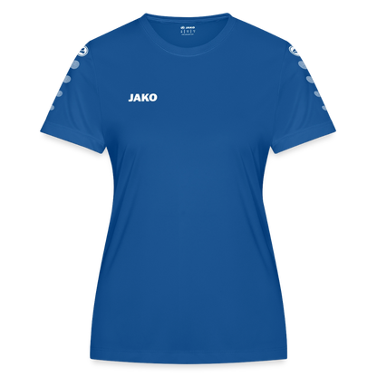 JAKO Frauen Trikot Team - personalisierbare Vorder- und Rückseite - Royalblau