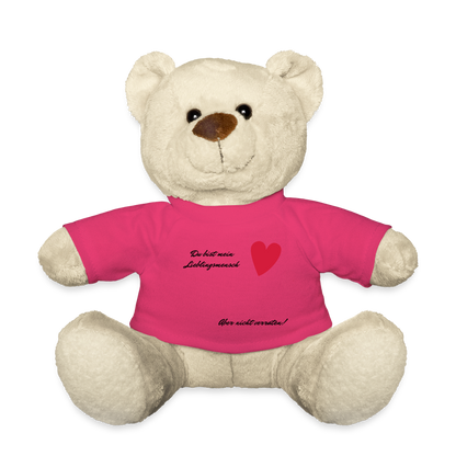 Teddy - personalisierbar - Pink