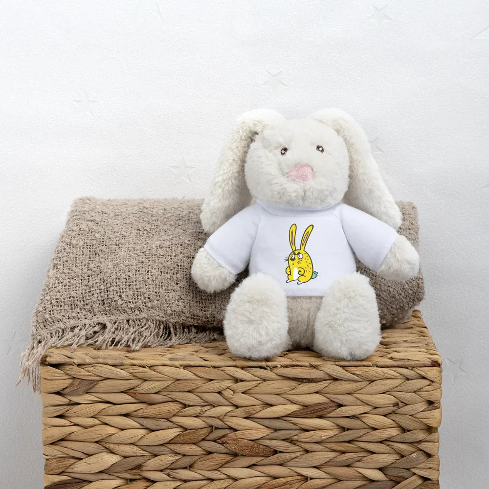 MiniFeet® RecycelHase® Creme - personalisierbar - Weiß