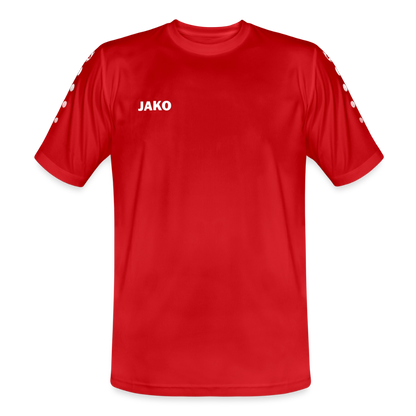 JAKO Männer Trikot Team - personalisierbare Vorder- und Rückseite - Rot