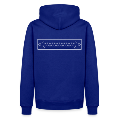 DB-25 LPT1 Retro Hoodie für Herren - Royalblau